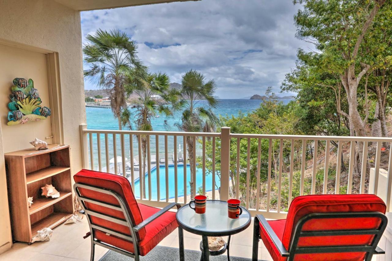 Saint Thomas Condo With Ocean Views, Walk To Beach! Frydendal Esterno foto