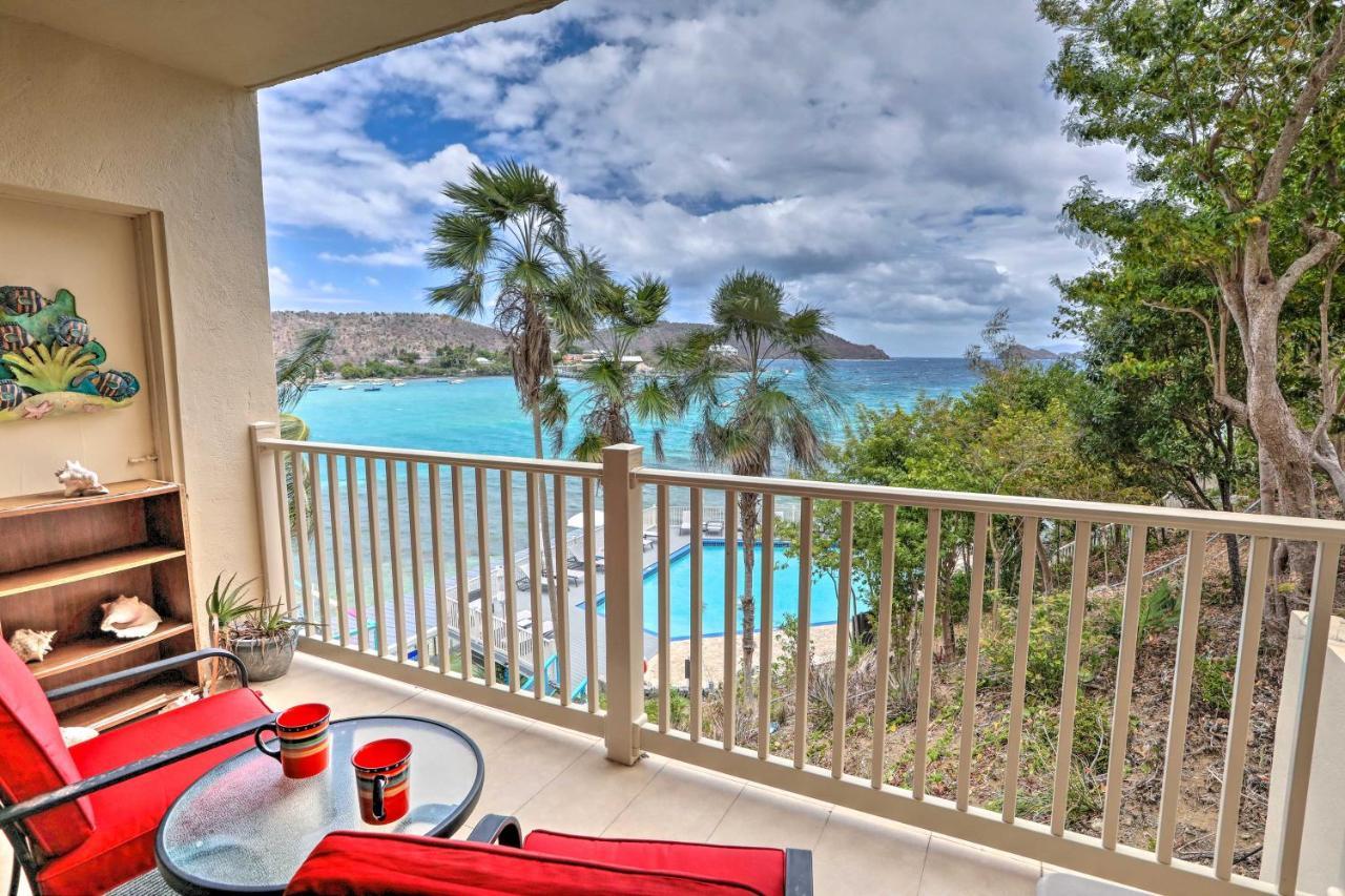 Saint Thomas Condo With Ocean Views, Walk To Beach! Frydendal Esterno foto